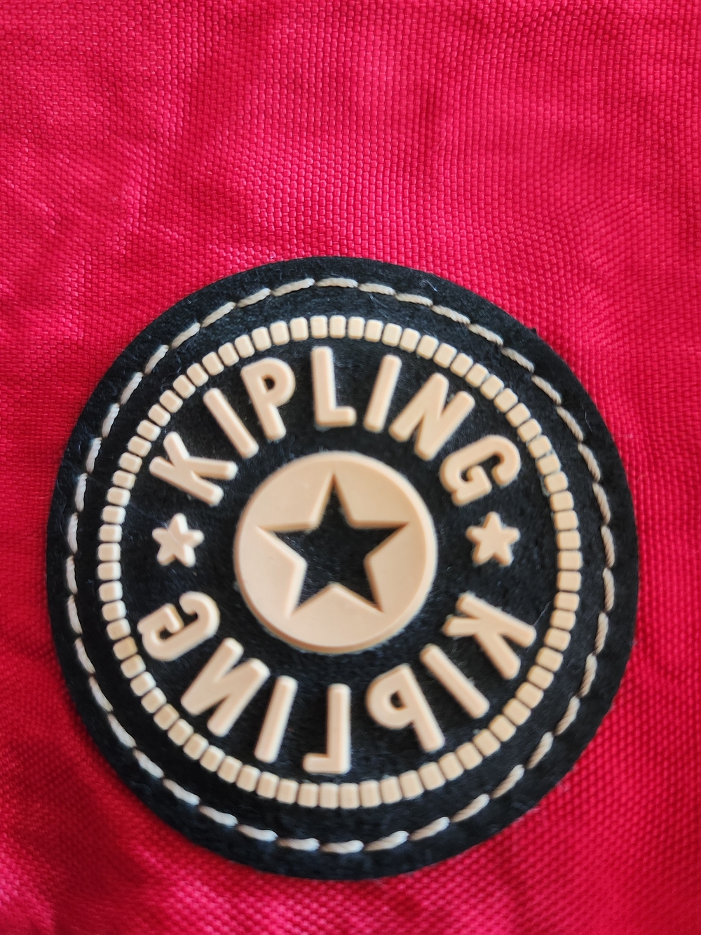 Kipling Red Drawstring Backpack - Picture 2 of 15